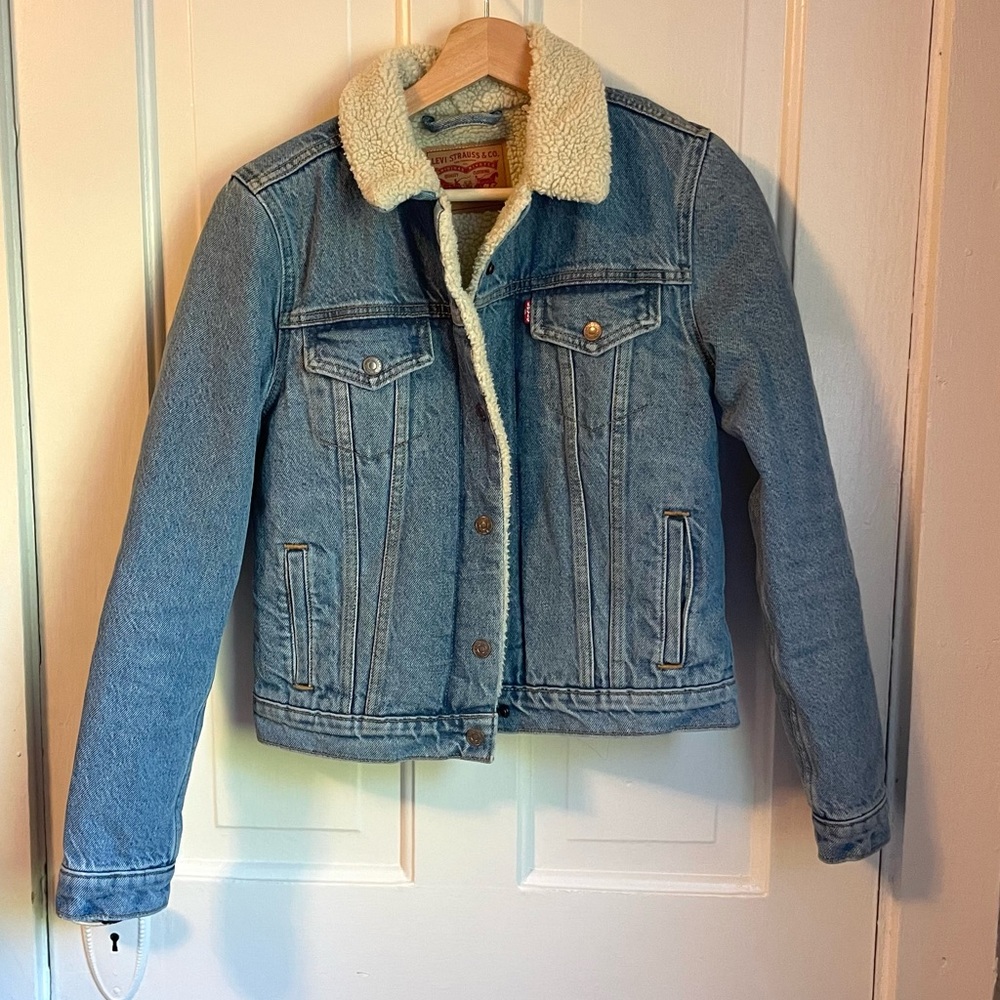Levi’s Trucker Sherpa Denim Jacket